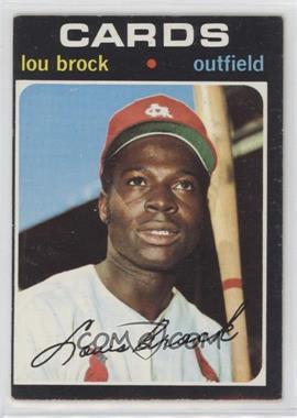 1971 Topps - [Base] #625 - Lou Brock