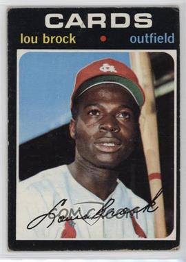 1971 Topps - [Base] #625 - Lou Brock