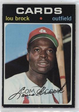 1971 Topps - [Base] #625 - Lou Brock