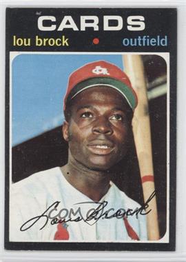 1971 Topps - [Base] #625 - Lou Brock