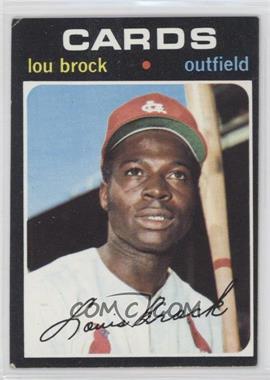 1971 Topps - [Base] #625 - Lou Brock