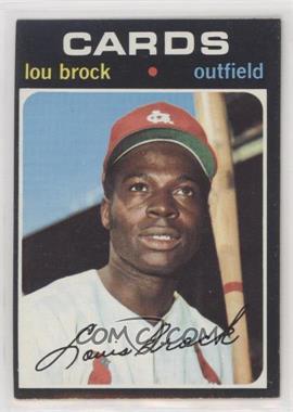 1971 Topps - [Base] #625 - Lou Brock