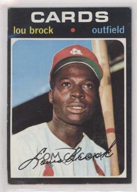 1971 Topps - [Base] #625 - Lou Brock