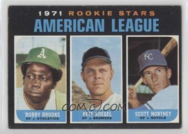 1971 Topps - [Base] #633 - 1971 Rookie Stars - Bobby Brooks, Pete Koegel, Scott Northey