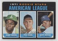 1971 Rookie Stars - Bobby Brooks, Pete Koegel, Scott Northey