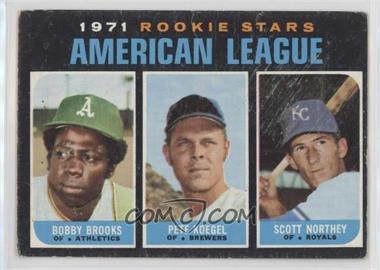 1971 Topps - [Base] #633 - 1971 Rookie Stars - Bobby Brooks, Pete Koegel, Scott Northey