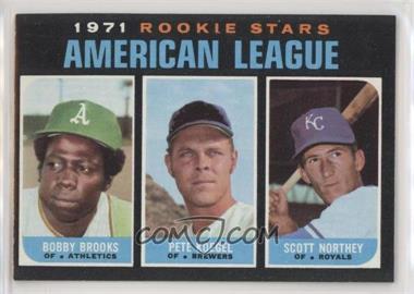 1971 Topps - [Base] #633 - 1971 Rookie Stars - Bobby Brooks, Pete Koegel, Scott Northey