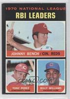 League Leaders - Johnny Bench, Tony Perez, Billy Williams