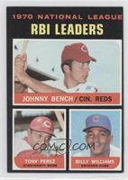 League Leaders - Johnny Bench, Tony Perez, Billy Williams