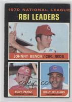 League Leaders - Johnny Bench, Tony Perez, Billy Williams [Poor to Fa…