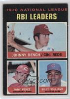 League Leaders - Johnny Bench, Tony Perez, Billy Williams