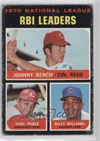 League Leaders - Johnny Bench, Tony Perez, Billy Williams [Poor to Fa…