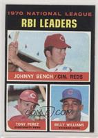 League Leaders - Johnny Bench, Tony Perez, Billy Williams