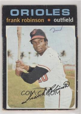 1971 Topps - [Base] #640 - Frank Robinson [Poor to Fair]