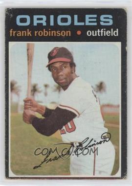 1971 Topps - [Base] #640 - Frank Robinson [Poor to Fair]
