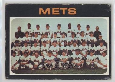 1971 Topps - [Base] #641 - New York Mets Team [Poor to Fair]