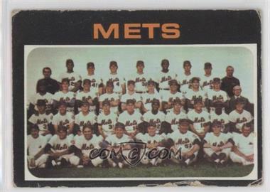 1971 Topps - [Base] #641 - New York Mets Team [Poor to Fair]