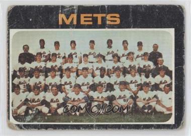 1971 Topps - [Base] #641 - New York Mets Team [Poor to Fair]