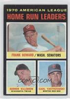 League Leaders - Frank Howard, Harmon Killebrew, Carl Yastrzemski [Noted]