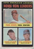 League Leaders - Frank Howard, Harmon Killebrew, Carl Yastrzemski [Poor to…