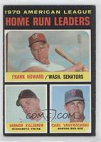 League Leaders - Frank Howard, Harmon Killebrew, Carl Yastrzemski