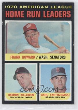 1971 Topps - [Base] #65 - League Leaders - Frank Howard, Harmon Killebrew, Carl Yastrzemski