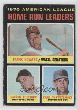 1971 Topps - [Base] #65 - League Leaders - Frank Howard, Harmon Killebrew, Carl Yastrzemski