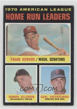 1971 Topps - [Base] #65 - League Leaders - Frank Howard, Harmon Killebrew, Carl Yastrzemski