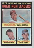 League Leaders - Frank Howard, Harmon Killebrew, Carl Yastrzemski [Noted]