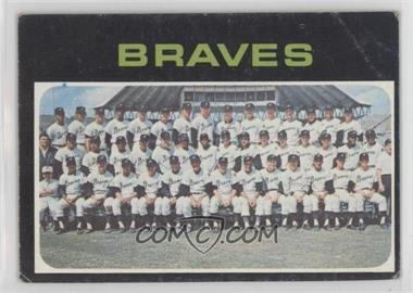 1971 Topps - [Base] #652 - High # - Atlanta Braves Team [Poor to Fair]