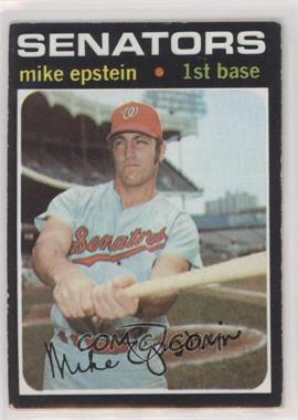 1971 Topps - [Base] #655 - High # - Mike Epstein [Good to VG‑EX]