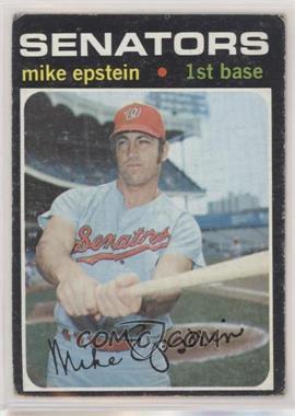 1971 Topps - [Base] #655 - High # - Mike Epstein