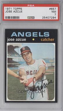 1971 Topps - [Base] #657 - High # - Jose Azcue [PSA 7 NM]