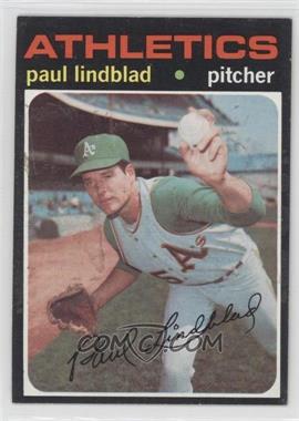 1971 Topps - [Base] #658 - High # - Paul Lindblad [Poor to Fair]