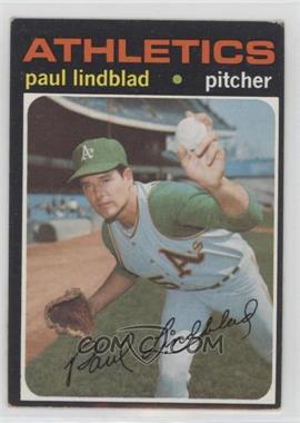 1971 Topps - [Base] #658 - High # - Paul Lindblad