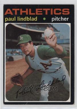 1971 Topps - [Base] #658 - High # - Paul Lindblad