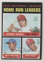 League Leaders - Johnny Bench, Tony Perez, Billy Williams