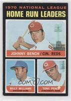 League Leaders - Johnny Bench, Tony Perez, Billy Williams