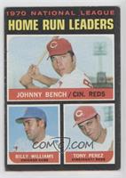 League Leaders - Johnny Bench, Tony Perez, Billy Williams