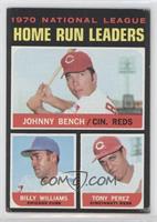 League Leaders - Johnny Bench, Tony Perez, Billy Williams