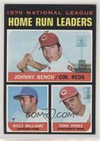 League Leaders - Johnny Bench, Tony Perez, Billy Williams