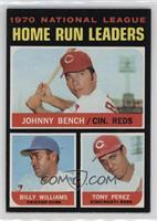 League Leaders - Johnny Bench, Tony Perez, Billy Williams