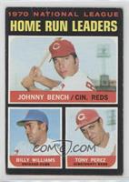 League Leaders - Johnny Bench, Tony Perez, Billy Williams [Good to VG…