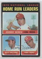 League Leaders - Johnny Bench, Tony Perez, Billy Williams [Poor to Fa…