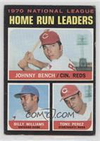 League Leaders - Johnny Bench, Tony Perez, Billy Williams [Good to VG…