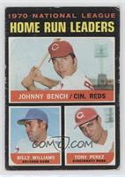 League Leaders - Johnny Bench, Tony Perez, Billy Williams [Poor to Fa…