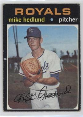 1971 Topps - [Base] #662 - High # - Mike Hedlund