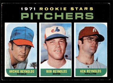 1971 Topps - [Base] #664 - High # - Archie Reynolds, Bob Reynolds, Ken Reynolds [EX+]