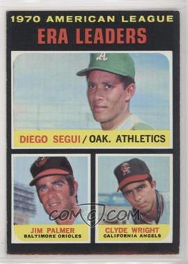 1971 Topps - [Base] #67 - League Leaders - Diego Segui, Jim Palmer, Clyde Wright