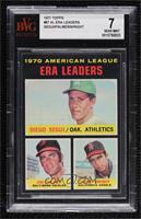 League Leaders - Diego Segui, Jim Palmer, Clyde Wright [BVG 7 NEAR&nb…